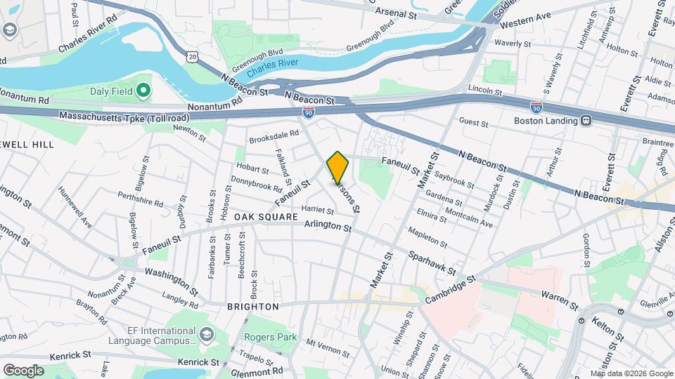 124 Parsons St Mapa y Detalles de la Ubicación
