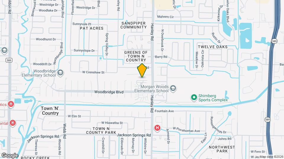 7624 Desoto Ct Map and Location Details