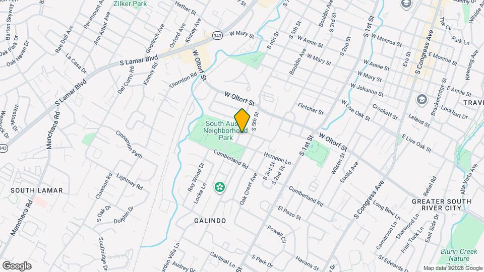 2503 S 6th St Map and Location Details