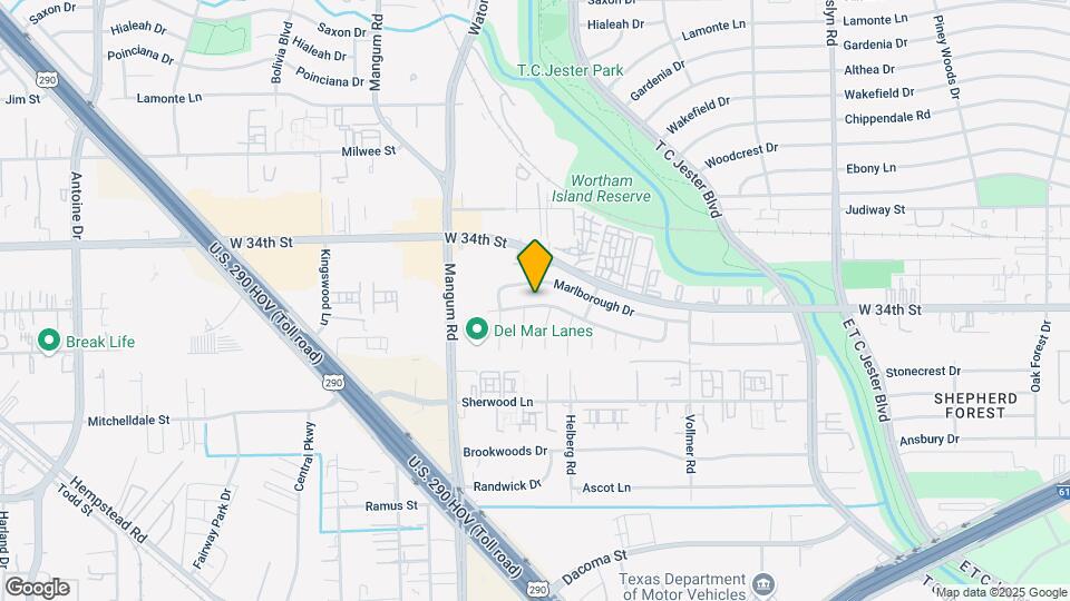 4414 Gardendale Dr Map and Location Details