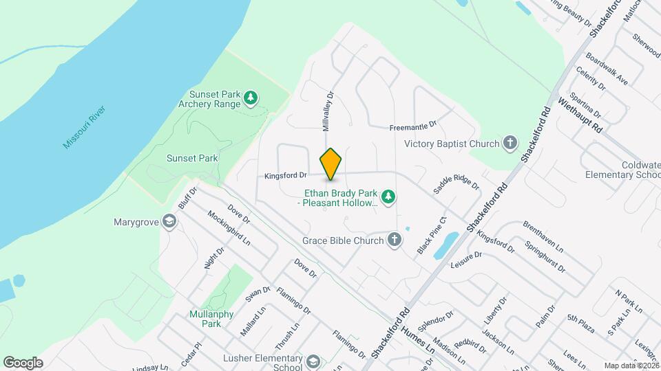 2244 Millvalley Dr Map and Location Details