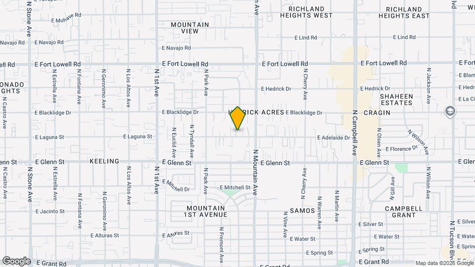 1137 E Adelaide Dr Map and Location Details