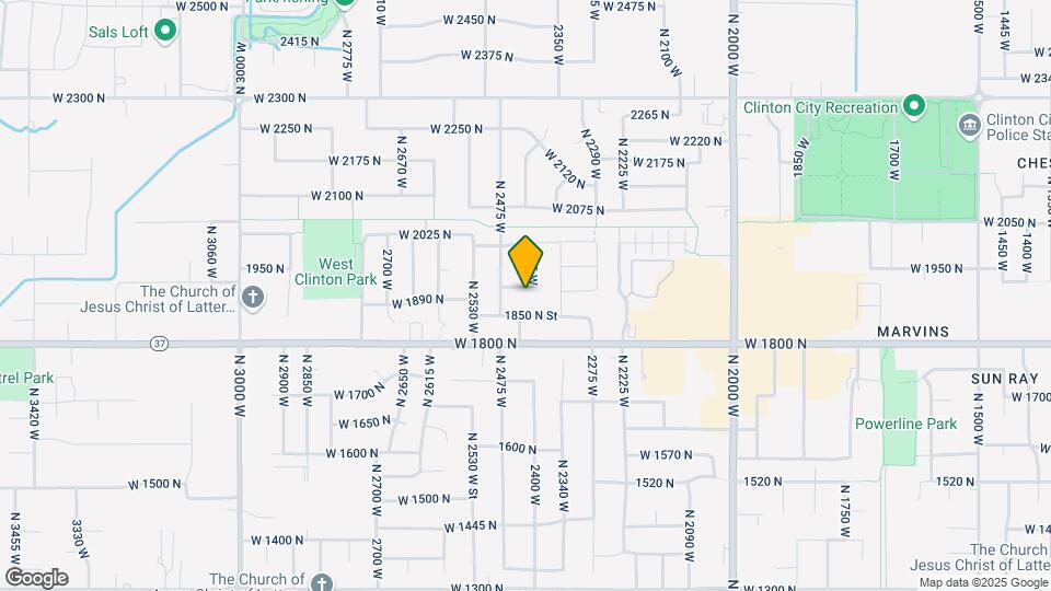 2413 W 1915 N Map and Location Details