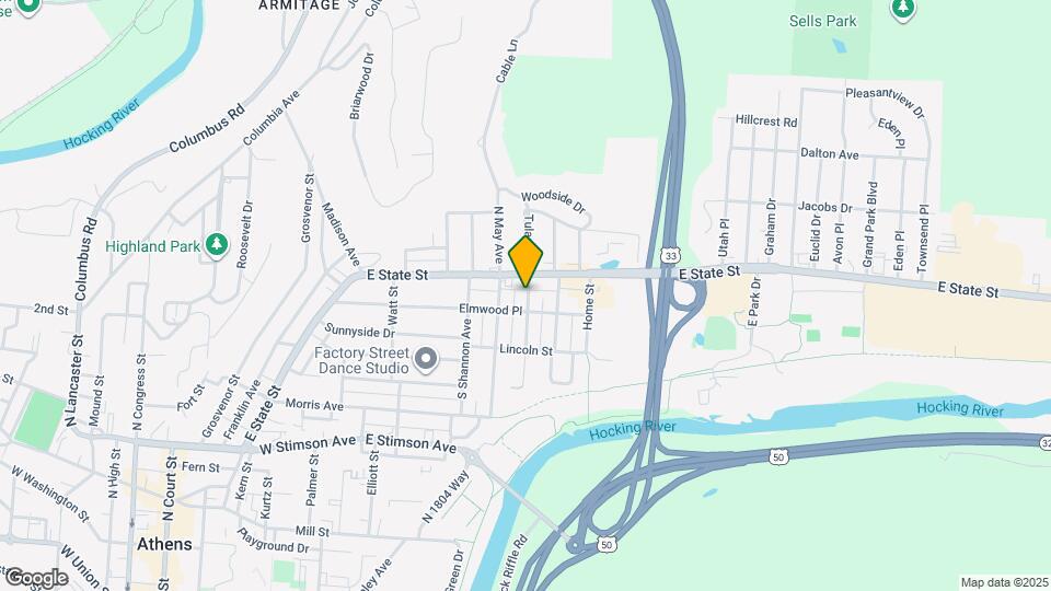 19 S Congress St Map and Location Details