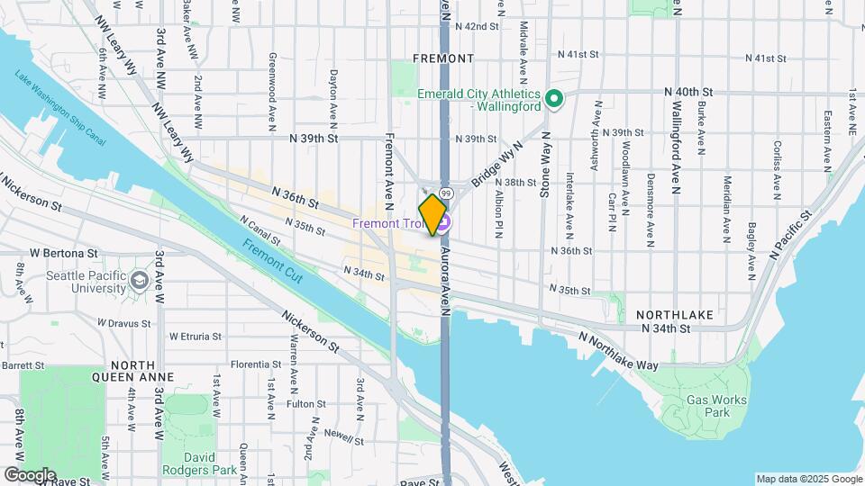 815 N 36th St Map and Location Details