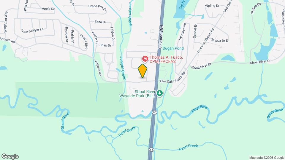 4253 Antioch Rd Map and Location Details