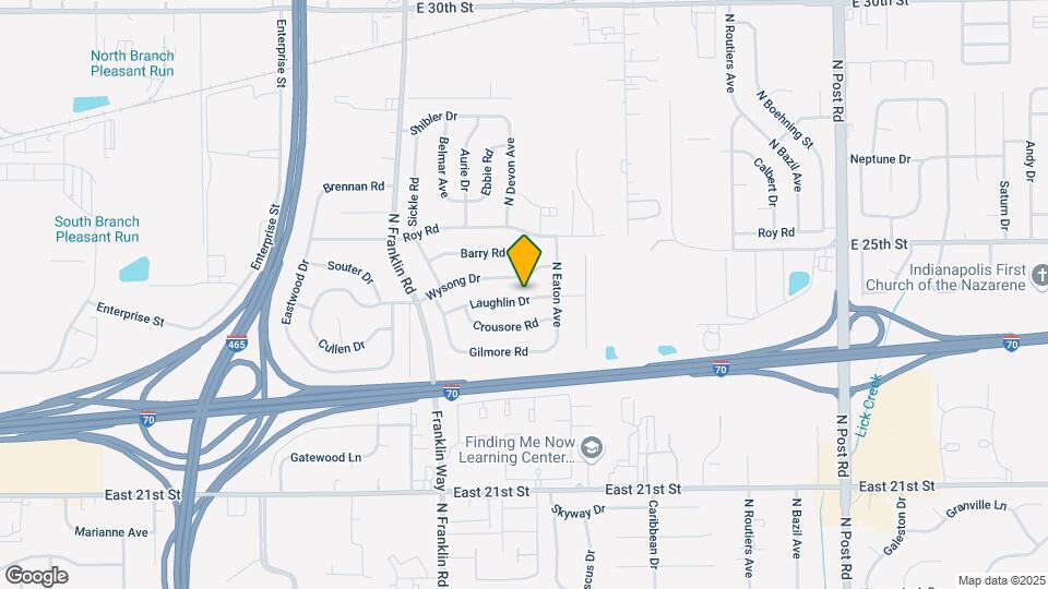 8302 Laughlin Dr Map and Location Details