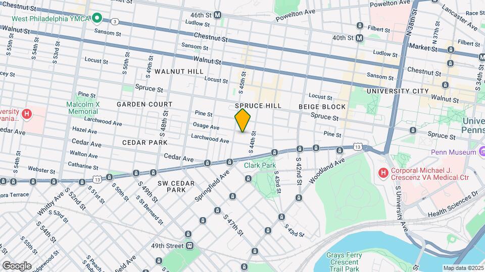 4416-4418 Osage Ave Map and Location Details