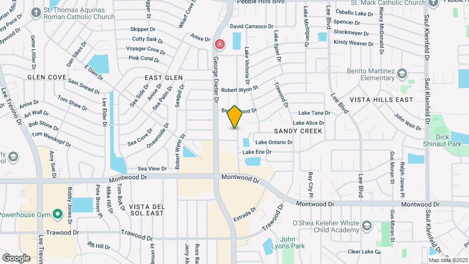 2109 Lake Omega St Map and Location Details