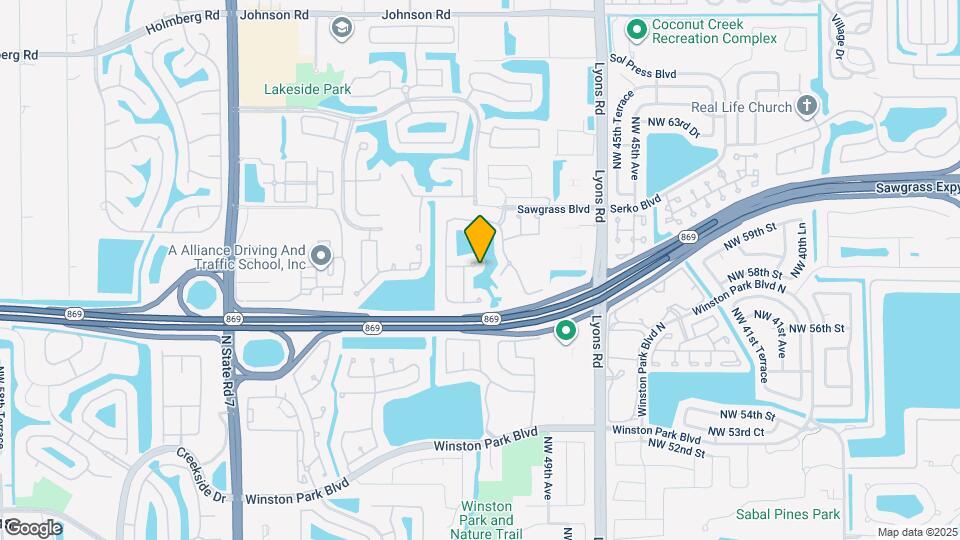 4838 NW 58th Pl Map and Location Details
