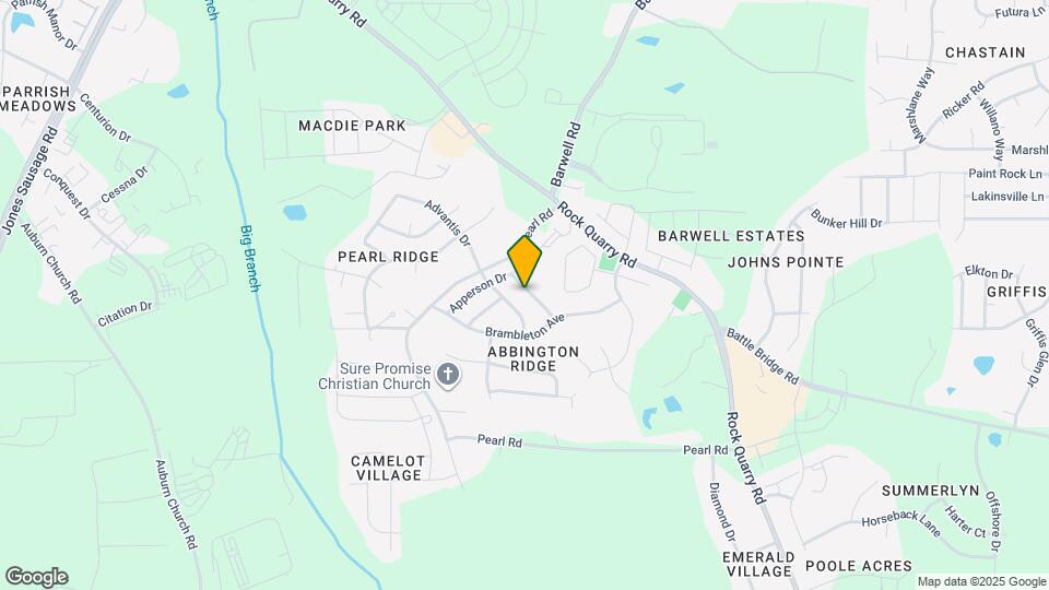 5820 Bryanstone Pl Mapa y Detalles de la Ubicación