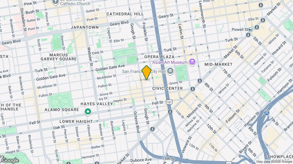 355 Fulton Map and Location Details