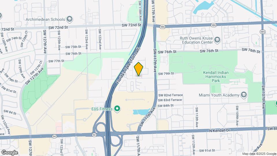 11821 SW 80th St Map and Location Details