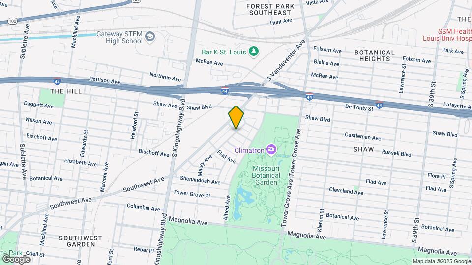 1830 Russell Blvd, Unit A Map and Location Details