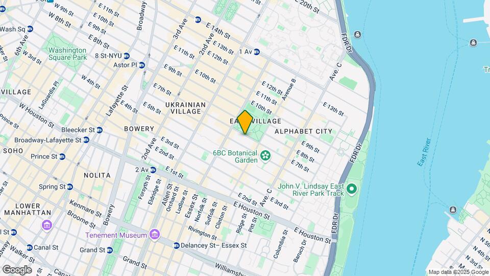 154 E 7th St Mapa y Detalles de la Ubicación