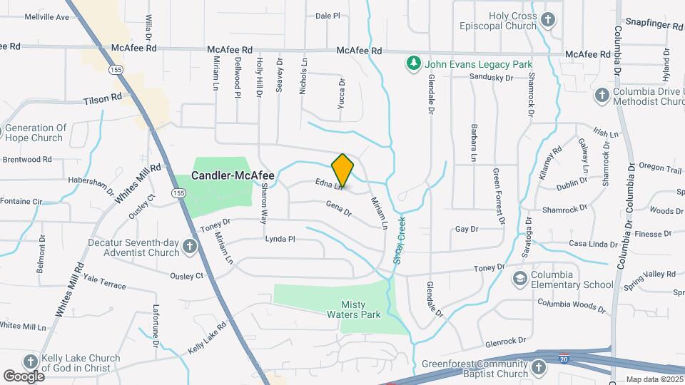 2975 Edna Ln Map and Location Details