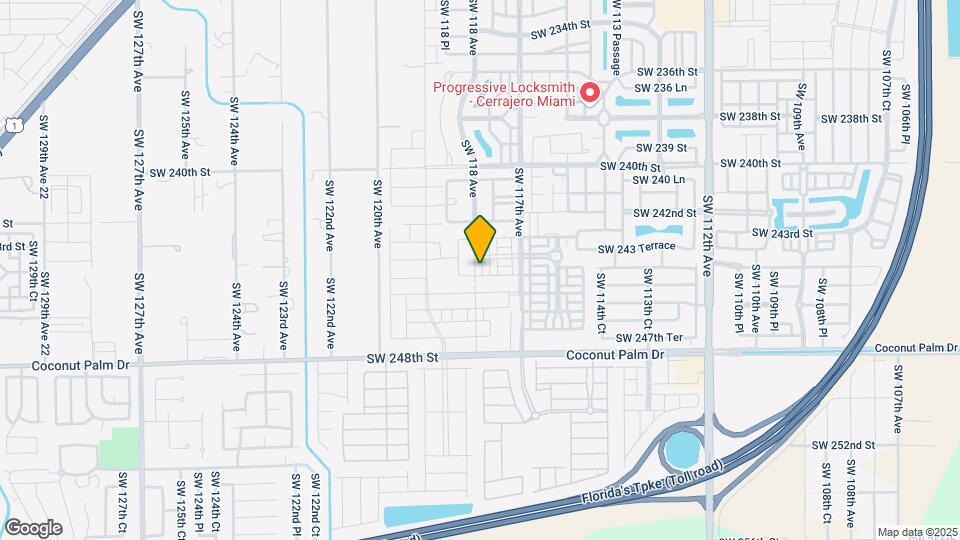 24443 SW 118 Ave Map and Location Details