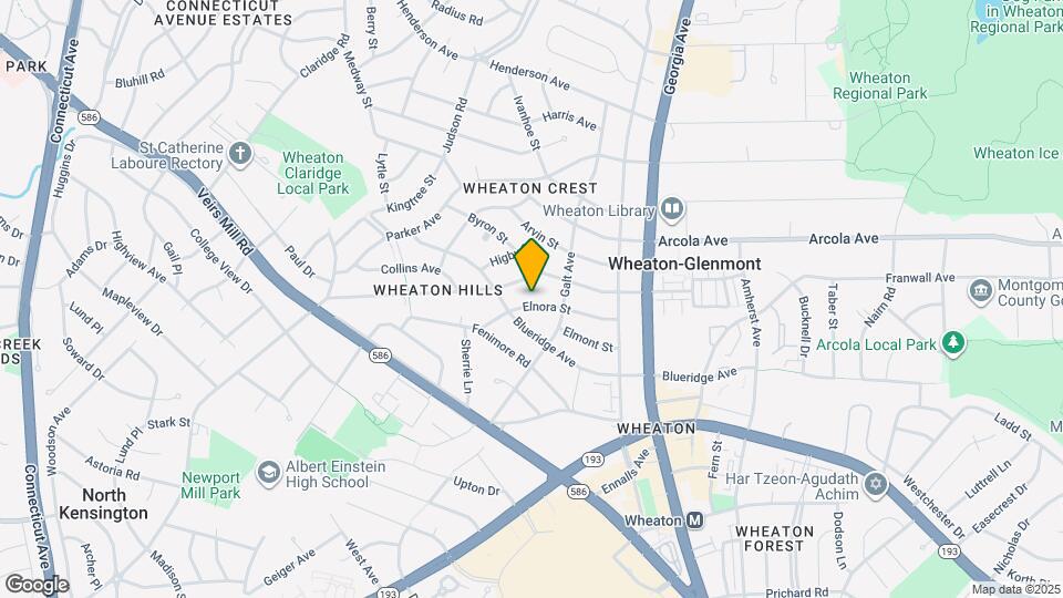 2711 Elnora St Map and Location Details