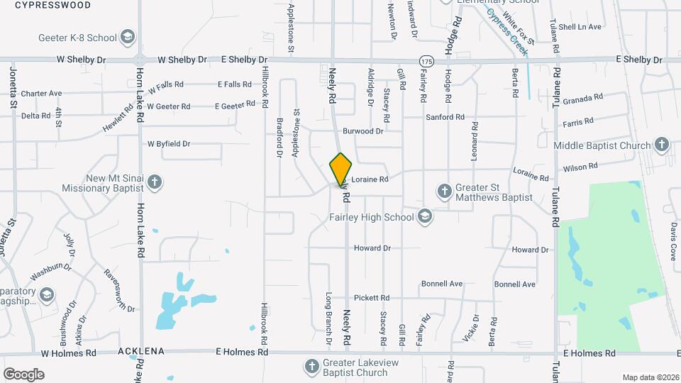 4909 Neely Rd Map and Location Details