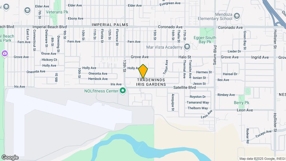 1407 Hemlock Ave Mapa y Detalles de la Ubicación