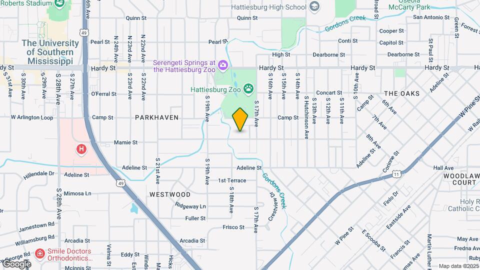 1715 Mamie St Map and Location Details