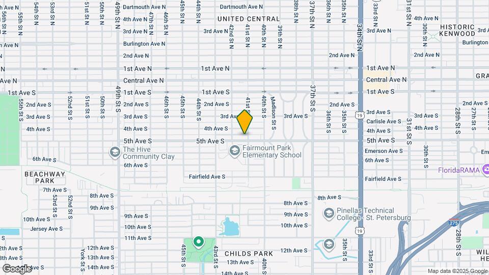 4111 5th Ave S Map and Location Details
