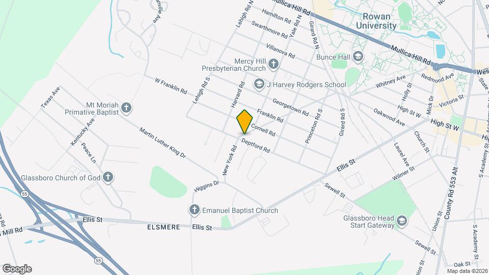 229 Deptford Rd Map and Location Details