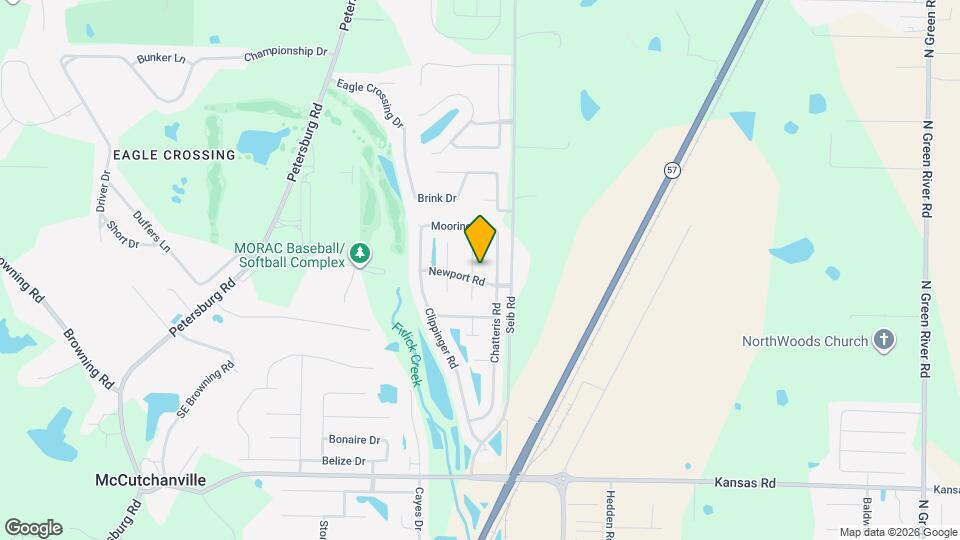 10235 Admiral Dr Map and Location Details