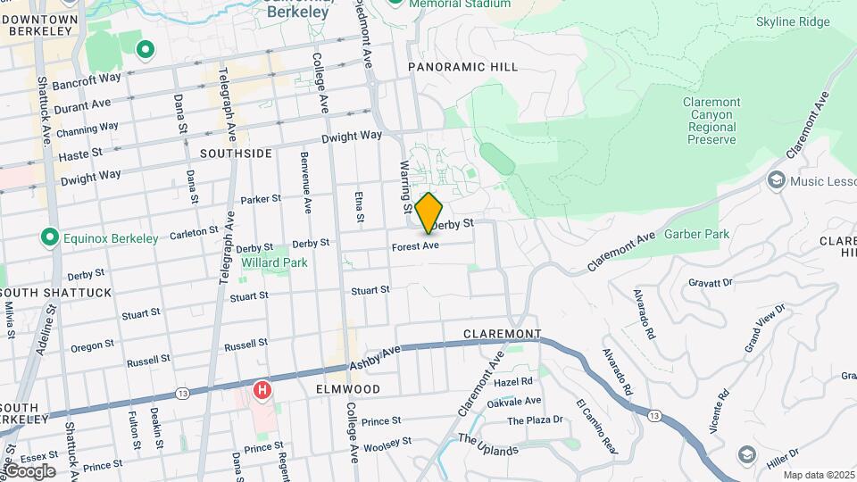 2843 Forest Ave Map and Location Details