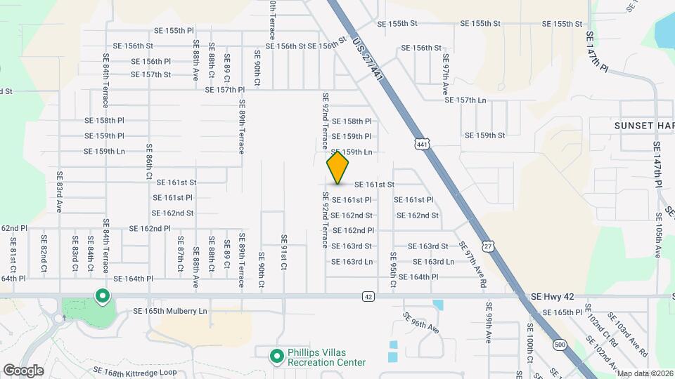 9324 SE 161st St Map and Location Details