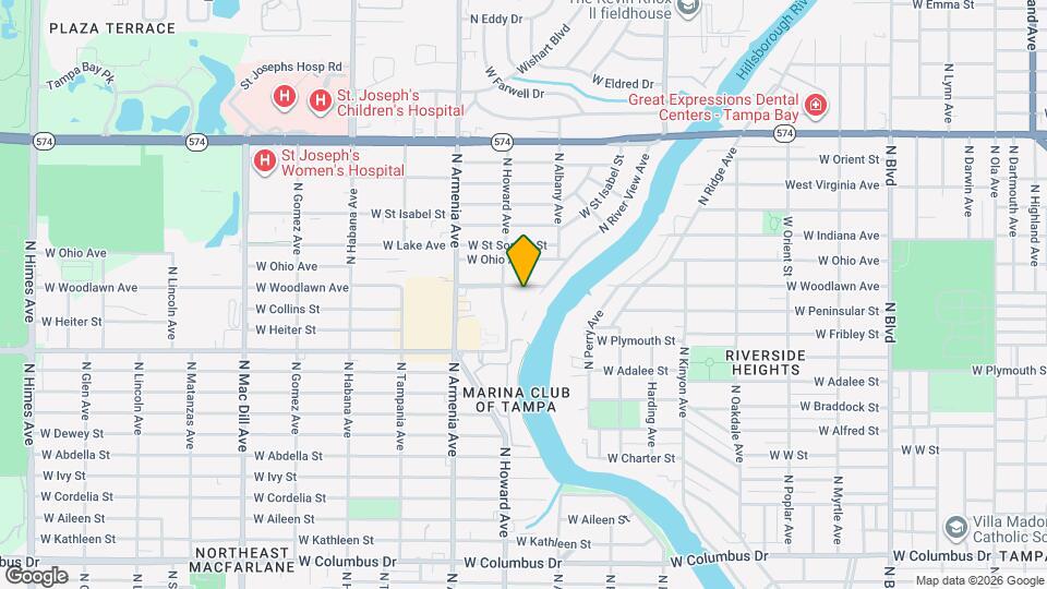 2208 W Woodlawn Ave Map and Location Details