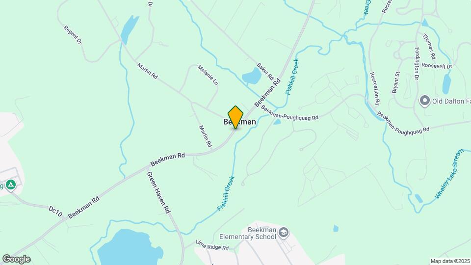 1014 Beekman Rd Map and Location Details