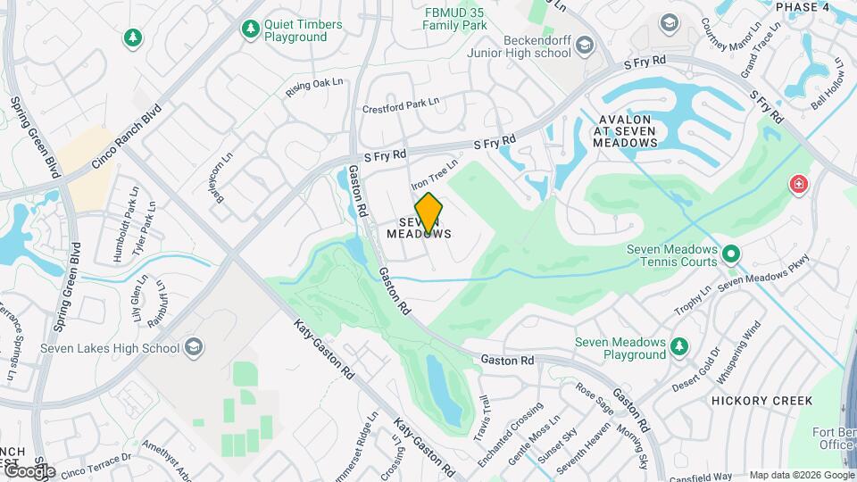 5923 Dillon Creek Ln Map and Location Details