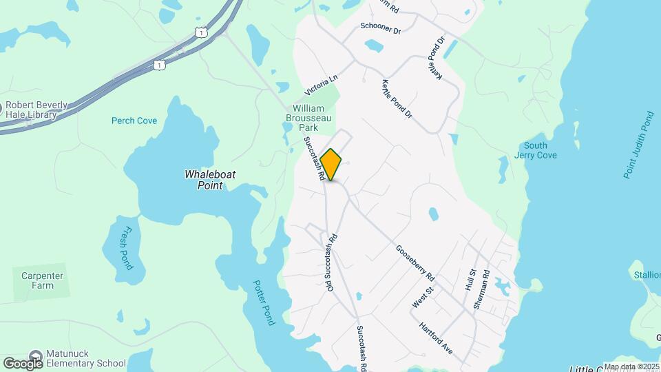 316 Succotash Rd Map and Location Details