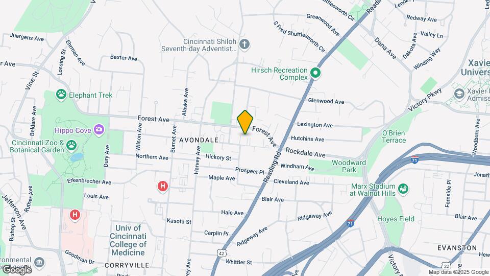 624-630 Rockdale Ave Mapa y Detalles de la Ubicación
