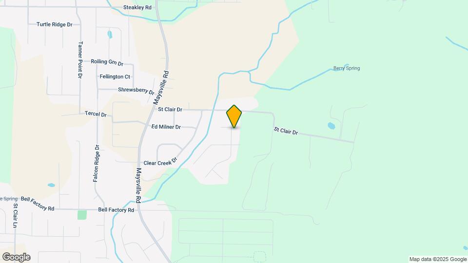 111 Castleridge Dr Map and Location Details