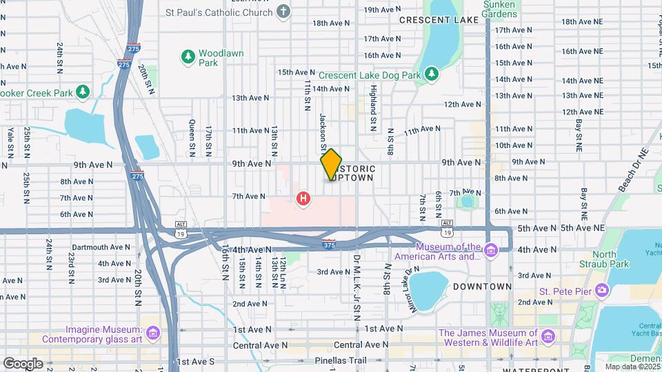 725 Jackson St N Map and Location Details