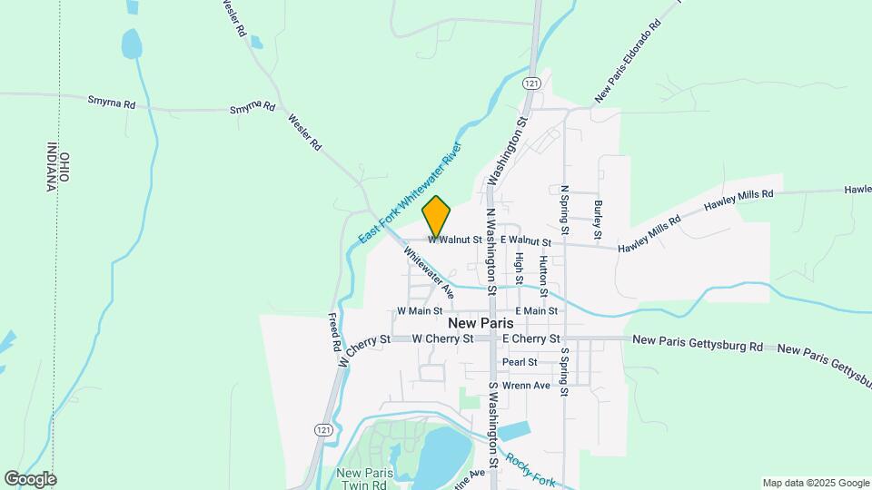 207 W Walnut St Map and Location Details