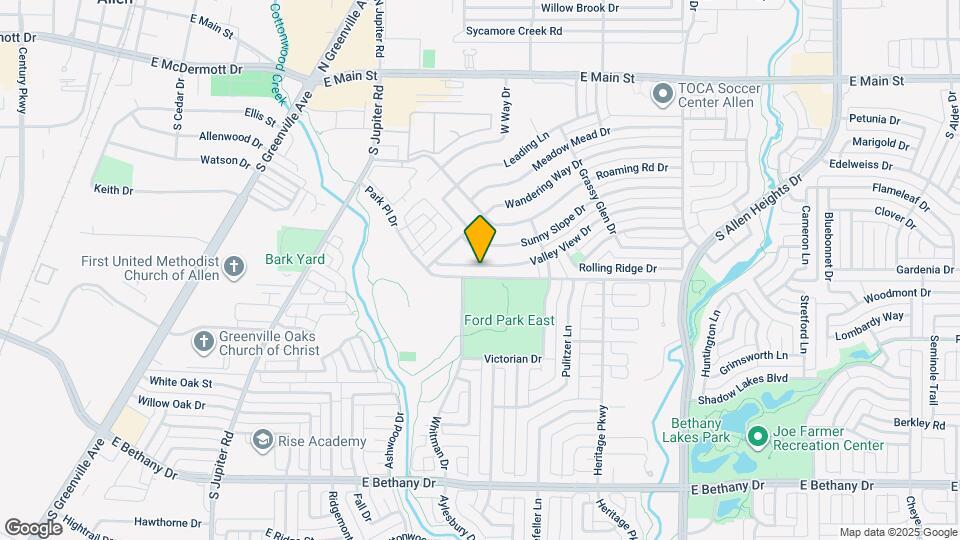622 Valley View Dr Map and Location Details
