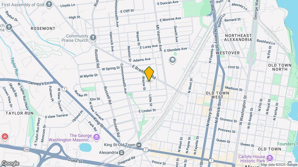 700 Little St Map and Location Details