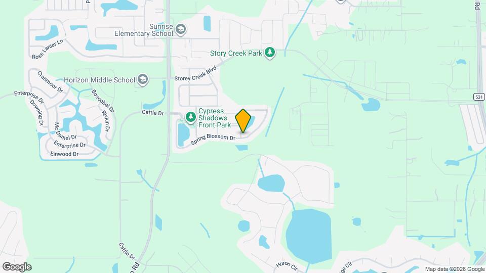 4385 Spring Blossom Dr Map and Location Details