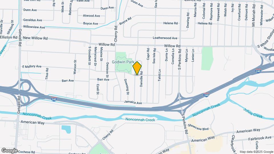 1822 Dearing Rd Map and Location Details