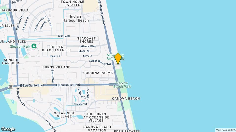 2225 N Hwy A1A Map and Location Details