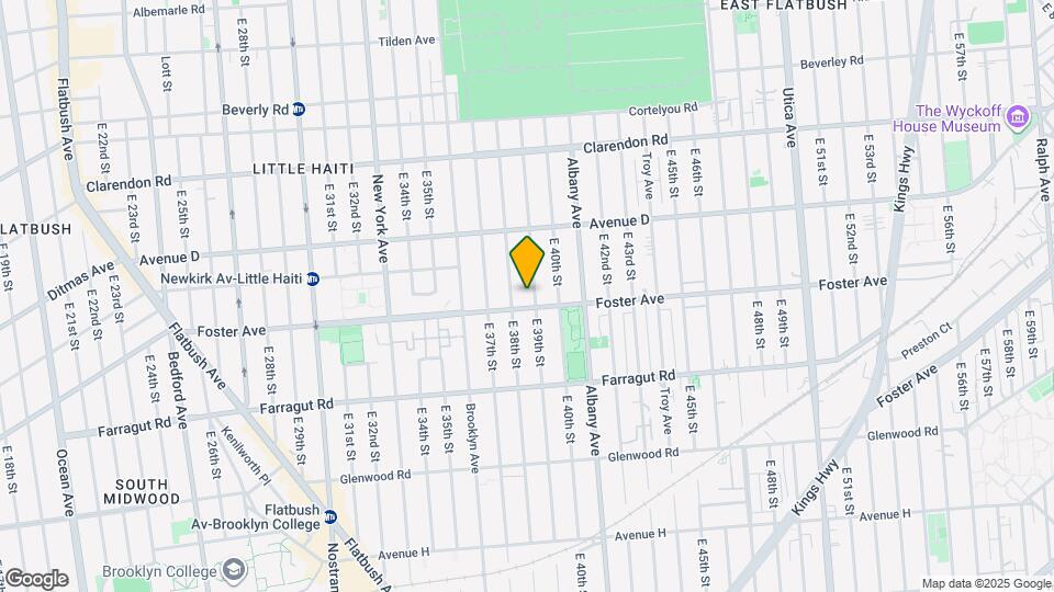 720 E 39th St Map and Location Details