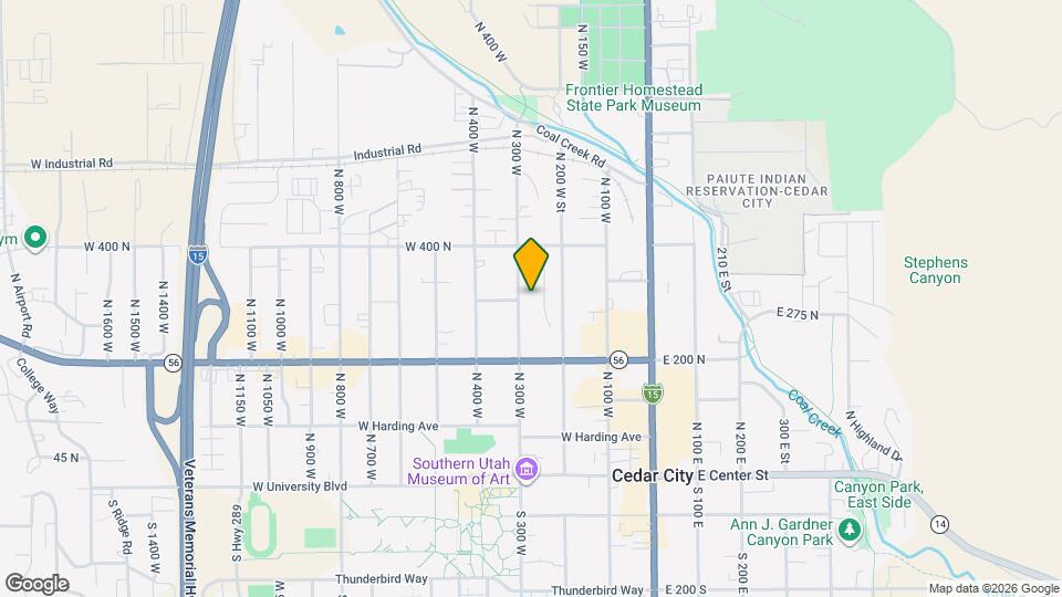 314 N 300 W Map and Location Details