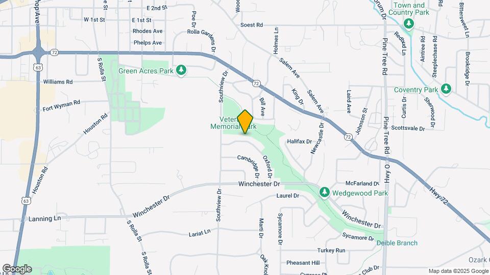811 Oxford Dr Map and Location Details