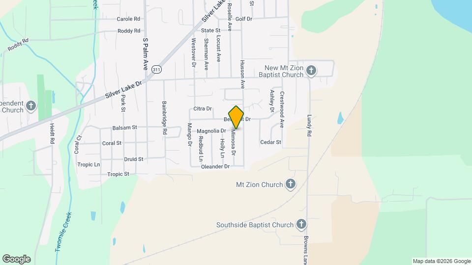 201 Mimosa Dr Map and Location Details