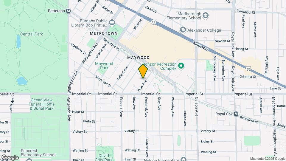 6691 Dow Av Map and Location Details