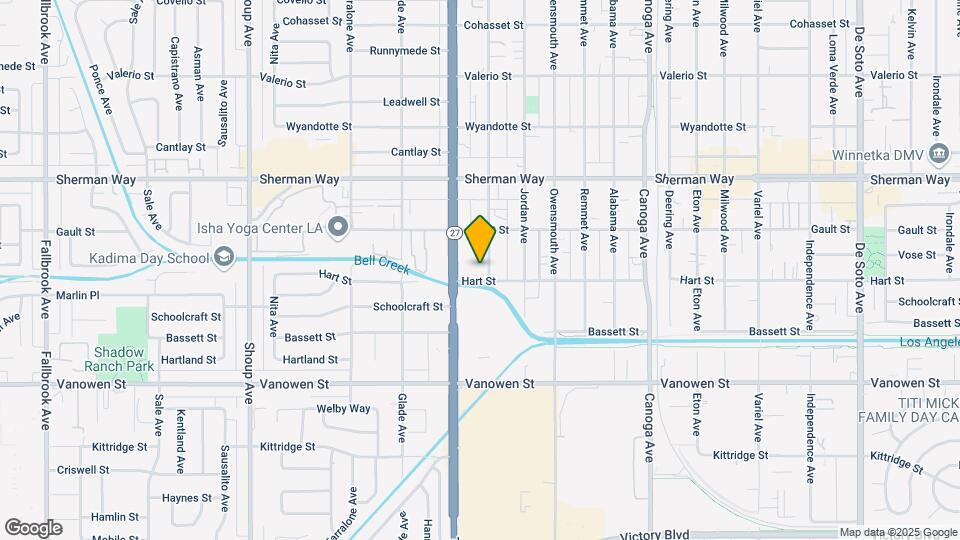 7011 Vassar Ave Map and Location Details