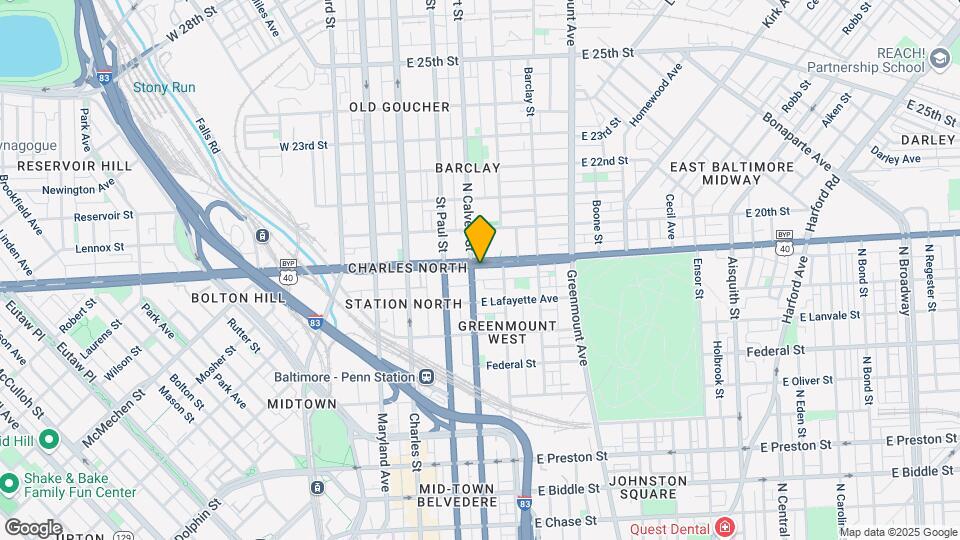 211 E North Ave Map and Location Details